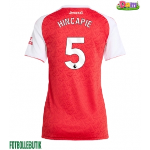 Arsenal Piero Hincapie #5 Hemmatröja Kvinnor 2025-26 Kortärmad